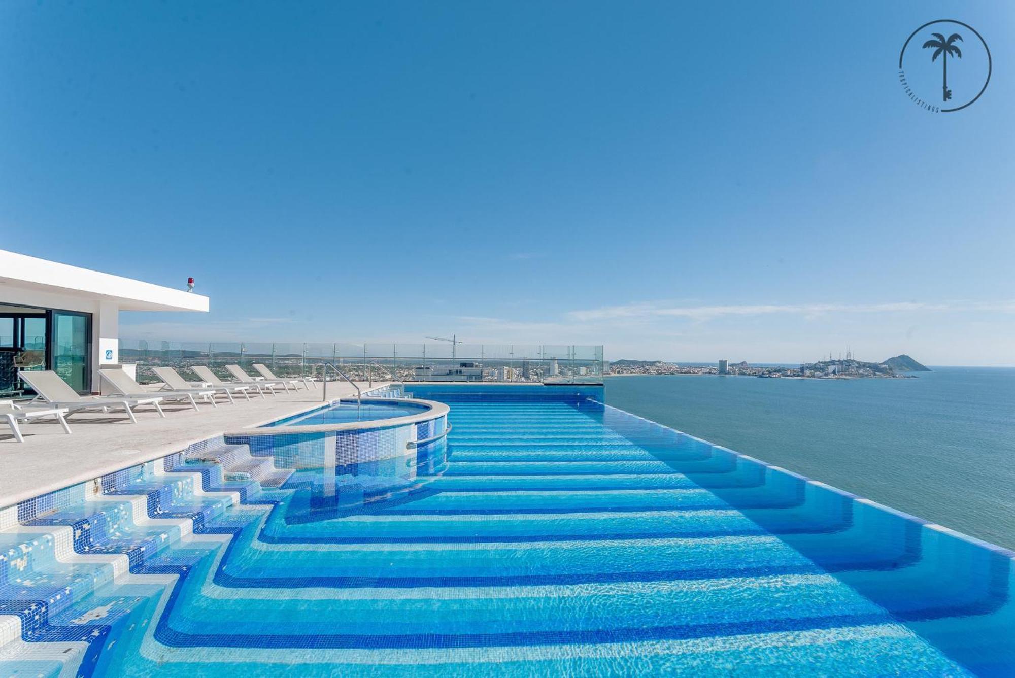 Hermosa Vista Al Mar, Condominio De Lujo! Mazatlan Exterior photo