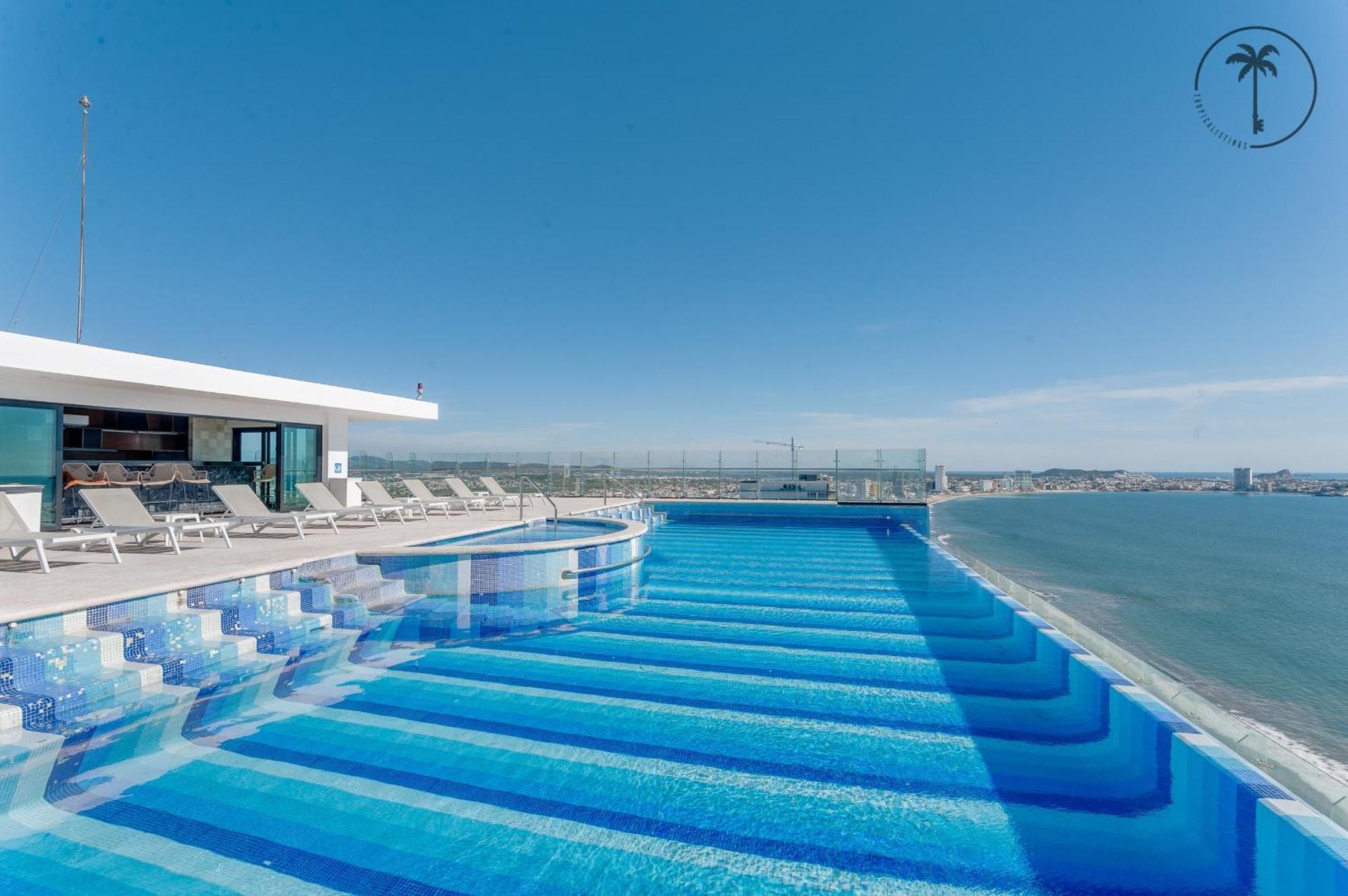 Hermosa Vista Al Mar, Condominio De Lujo! Mazatlan Exterior photo